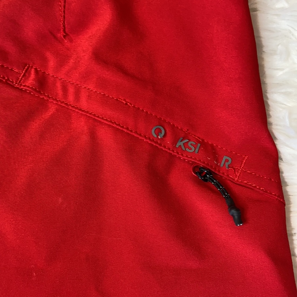 Quicksilver Red Velcro Tie Swimsuit - Picture 10 of 12